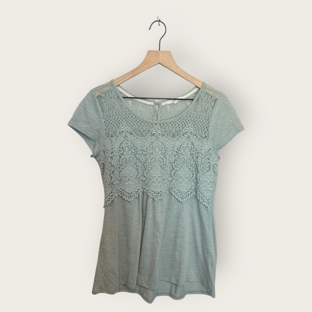 Maurices Teal Women’s Medium Short Sleeve Top